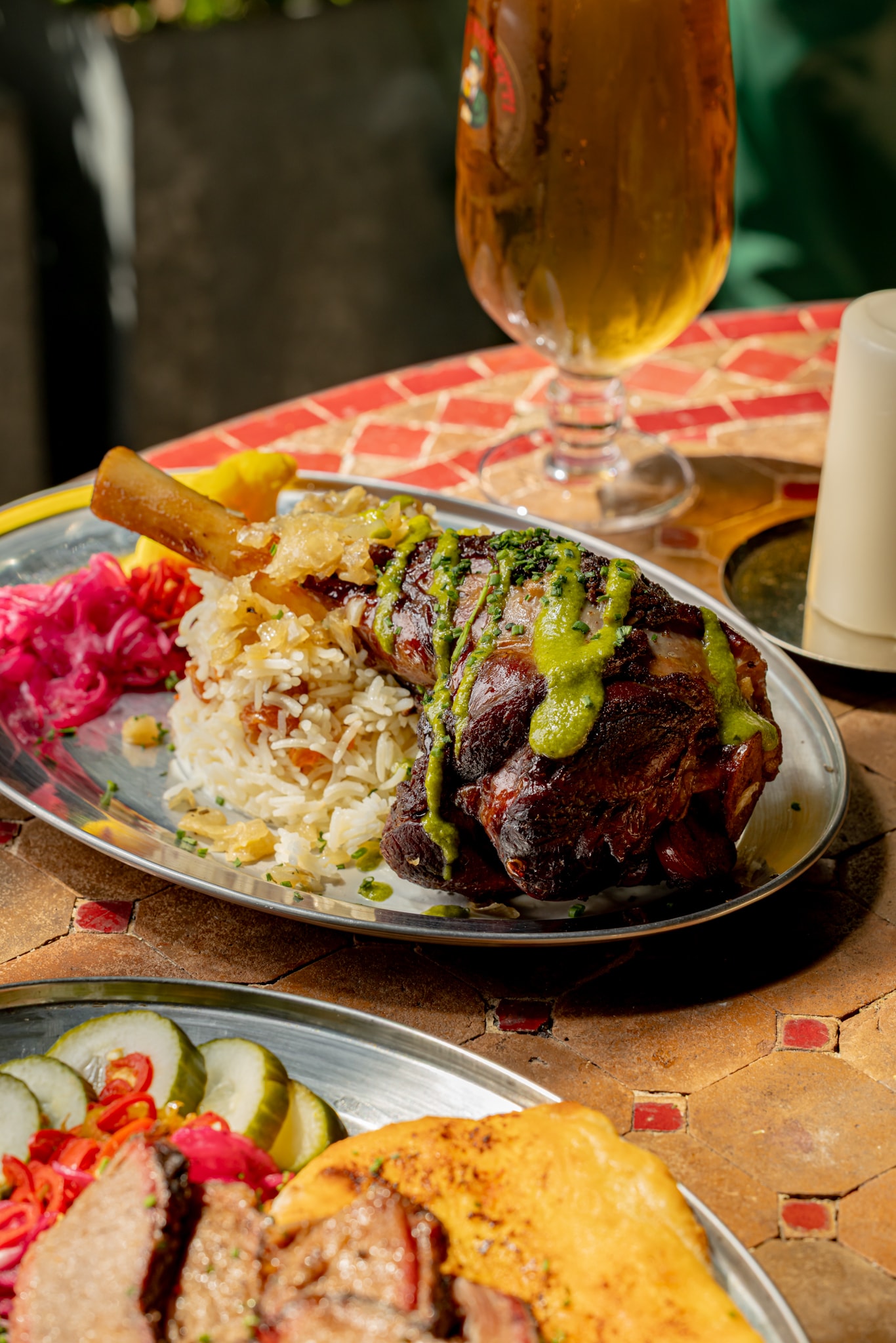 Half Smoked Lamb Shoulder Naco Kit