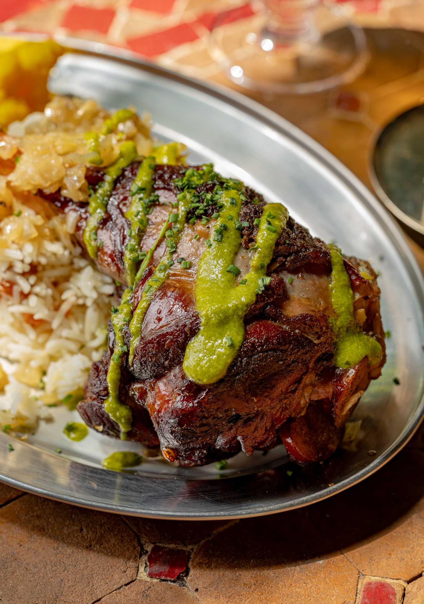 Whole Smoked Lamb Shoulder Naco Kit